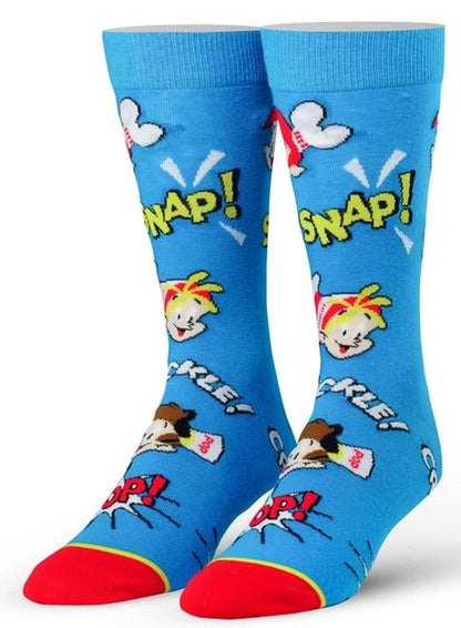 Rice Krispies Snap Crackle Pop Men's Crew Cool Socks