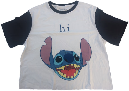 Stitch Disney Hi Crop Top Womens T-Shirt