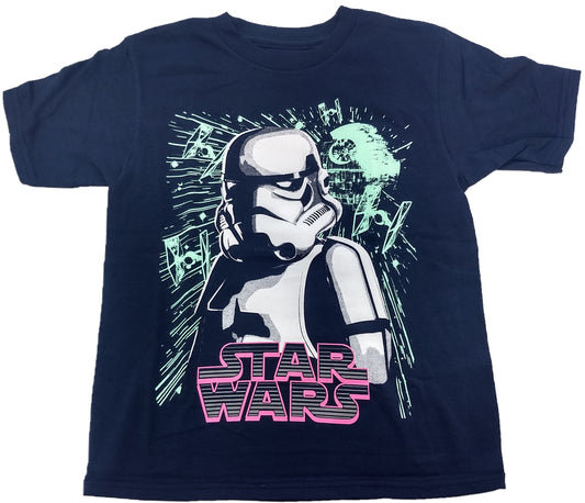 StormTrooper Death Star Tie Fighter Boys T-Shirt