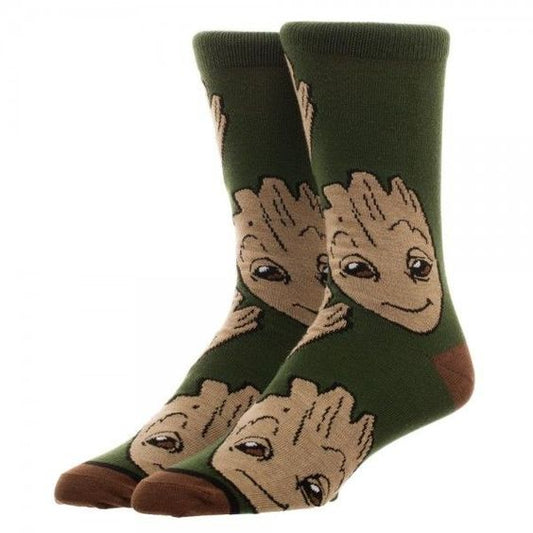 Baby Groot Marvel Guardians of the Galaxy Vol 2 AOP Mens Crew Socks