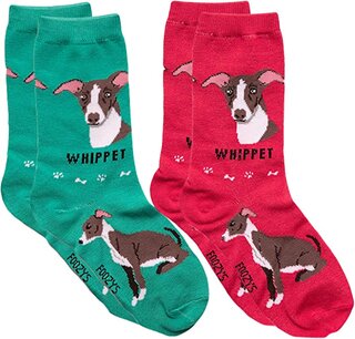 Whippet Foozys Canine Dog Crew Socks