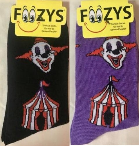 Scary Circus (Retired Design) Foozys Womens Crew Socks