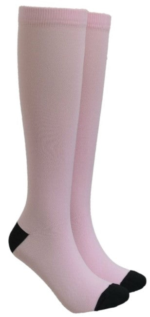 Light Pink Compression Socks