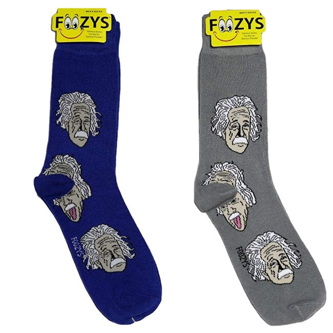 Einstein Foozys Men's Crew Socks