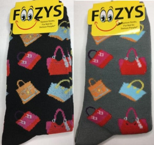 Handbags Foozys Womens Crew Socks
