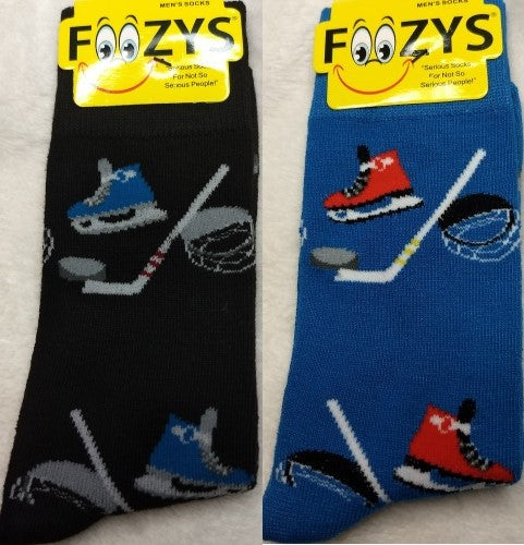 Ice Hockey Foozys Men's Crew Socks