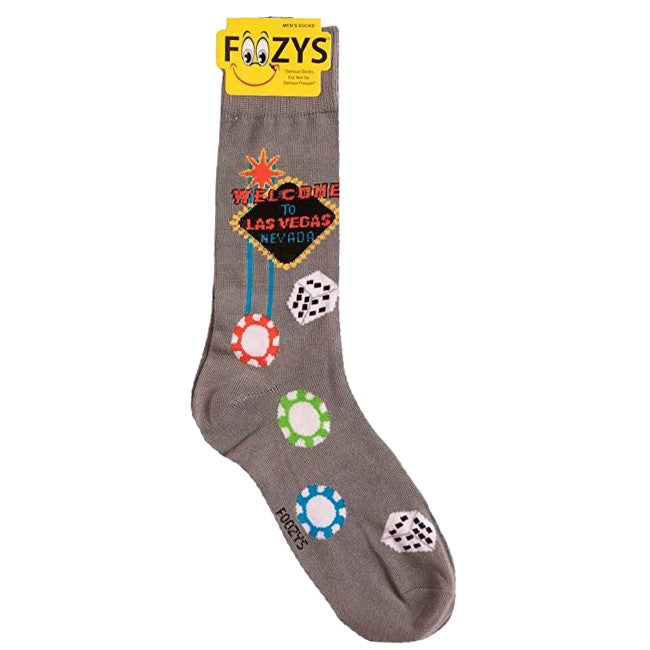 Las Vegas Foozys Mens Crew Socks