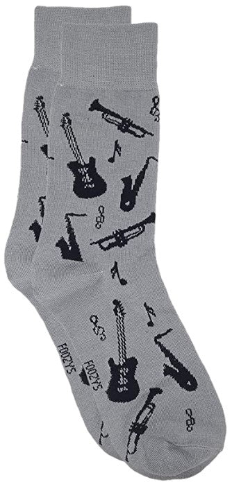 Musical Instruments Foozys Men's Crew Socks