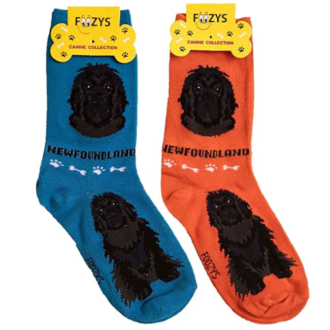 NewFoundland Foozys Canine Dog Crew Socks
