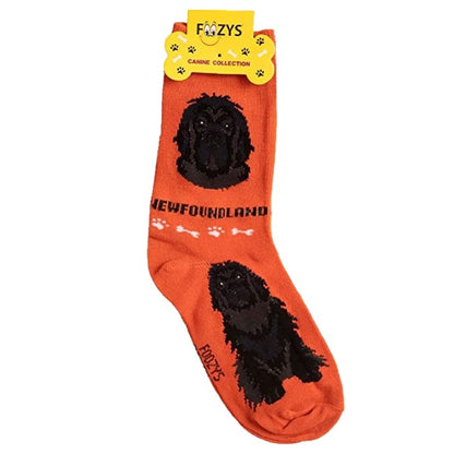 NewFoundland Foozys Canine Dog Crew Socks