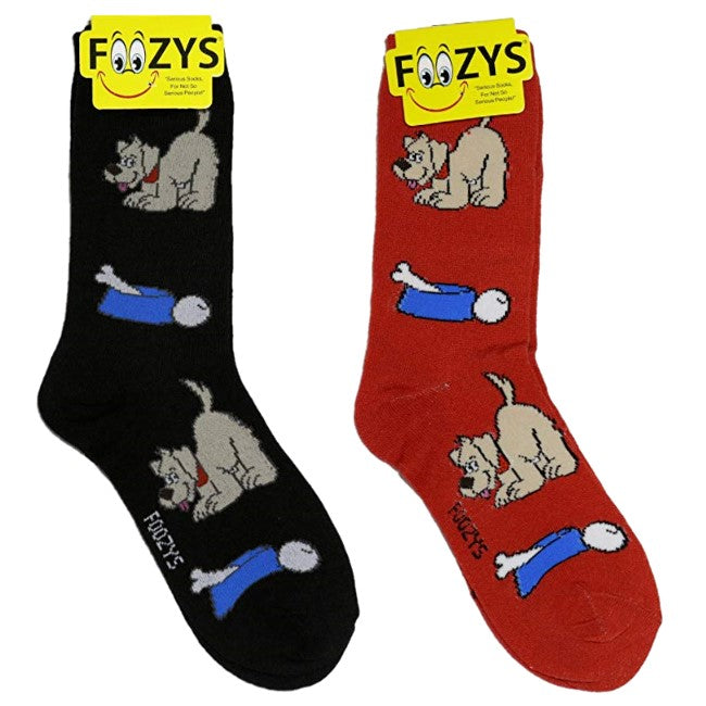Playful Dog Foozys Womens Crew Socks