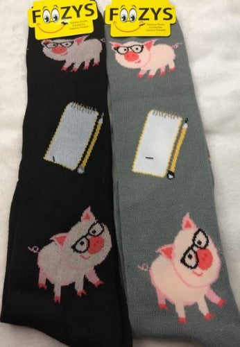 Professor Pig (Retired) Foozys Knee High Socks