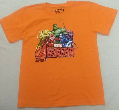 Marvel Avengers Thor Captain America Hulk Boys T-Shirt