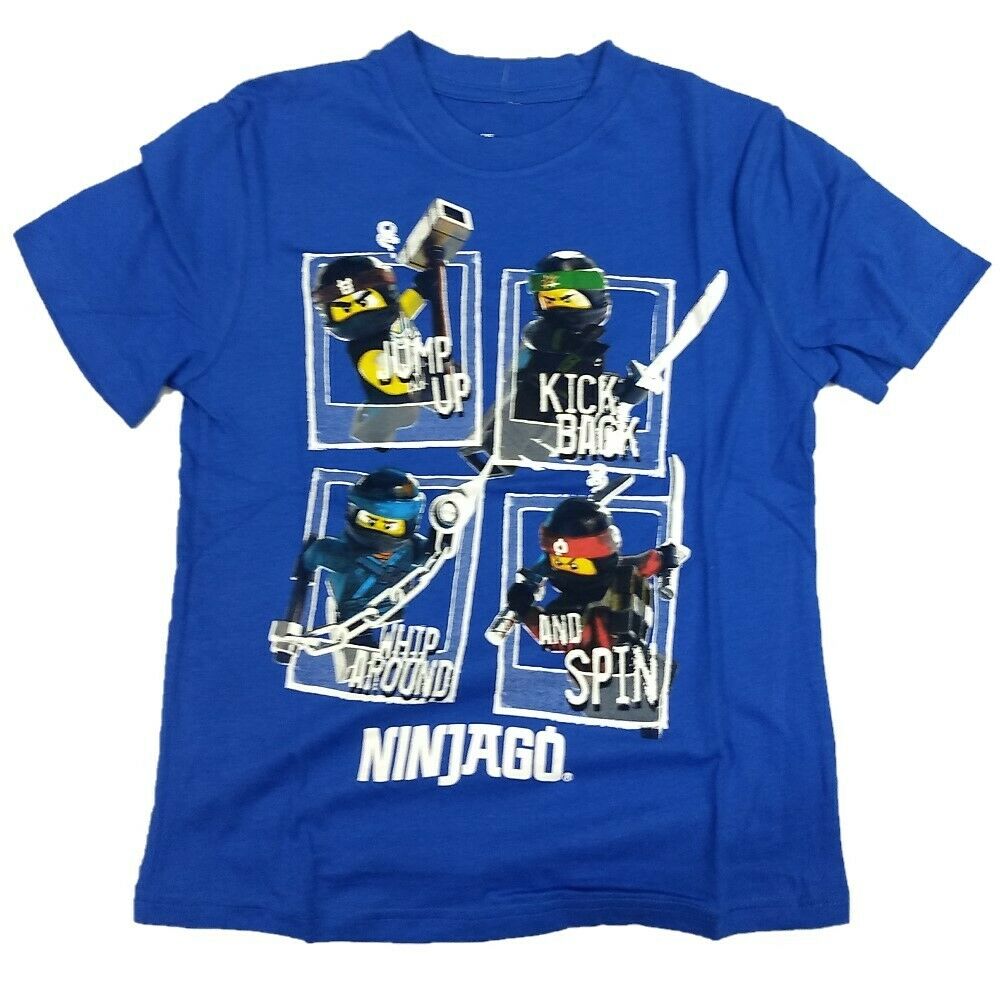 The Ninjago Movie Lego Boys T-Shirt Ninja Warner Bros