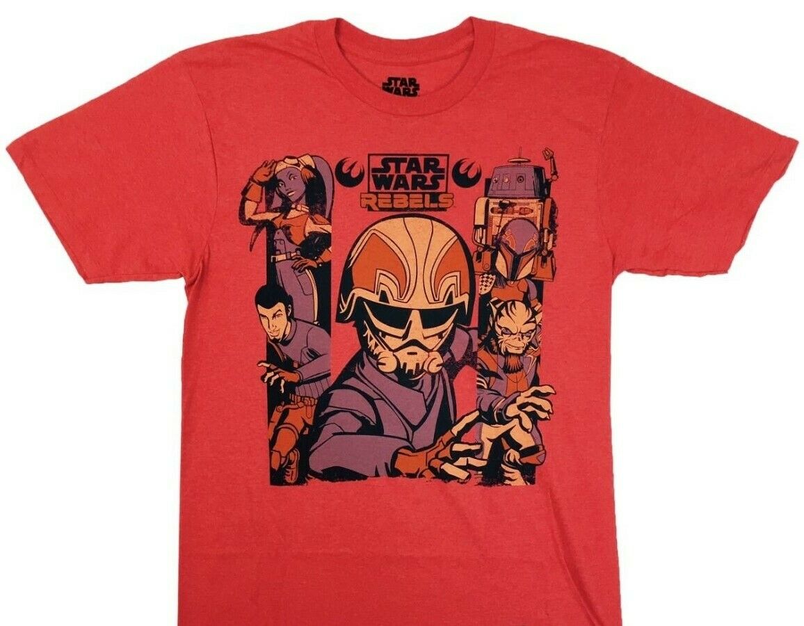 Star Wars Rebels Sky Crew Mens T-Shirt