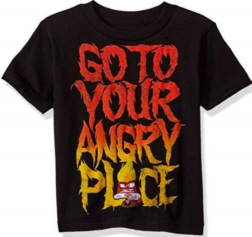 Disney Inside Out Go To Your Angry Place Boys T-Shirt