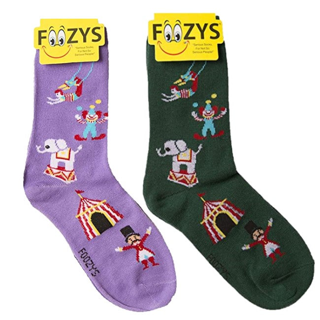 Scary Circus Foozys Womens Crew Socks