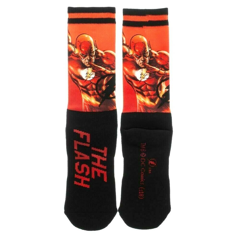 The Flash Sublimated Men's Crew Socks