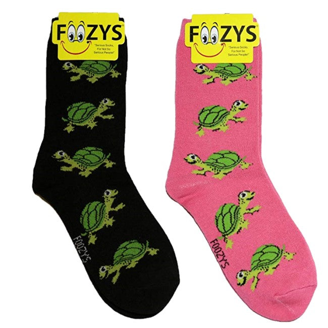 Turtles Foozys Womens Crew Socks