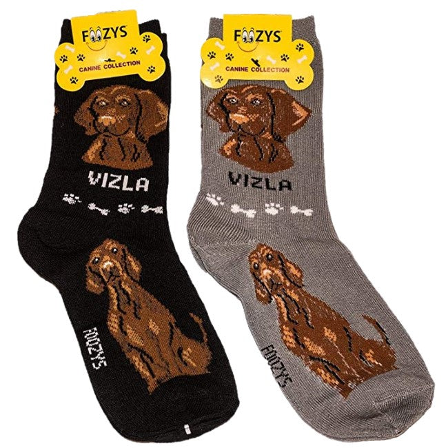 Vizla Foozys Canine Dog Crew Socks